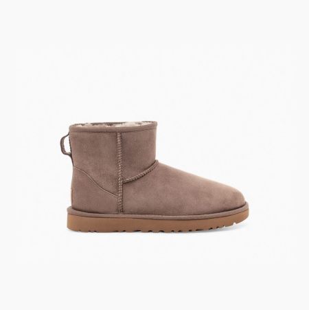 UGG Classic Mini II - Boots Dame - Khaki (NO-M061)